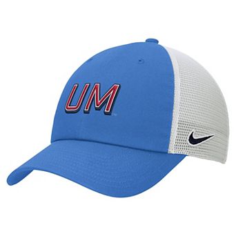 Men's Nike Powder Blue Ole Miss Rebels On-Field Club Adjustable Trucker Hat