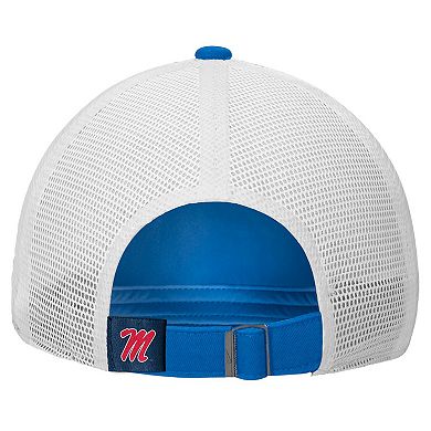 Men's Nike Powder Blue Ole Miss Rebels On-Field Club Adjustable Trucker Hat
