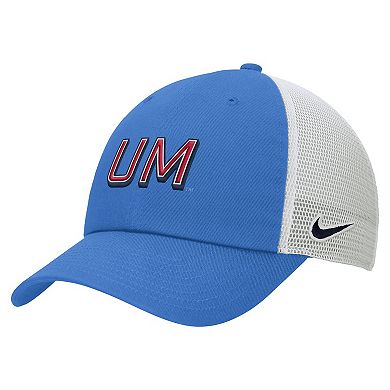 Men's Nike Powder Blue Ole Miss Rebels On-Field Club Adjustable Trucker Hat
