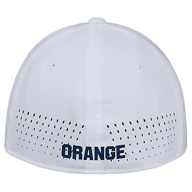 Men's Nike White Syracuse Orange 2025 On-Field Performance Flex Hat