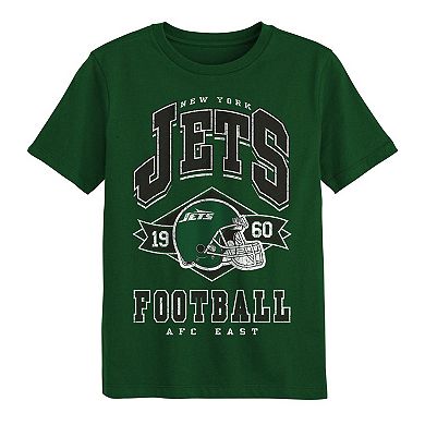 Preschool Outerstuff Green New York Jets Kick Off T-Shirt