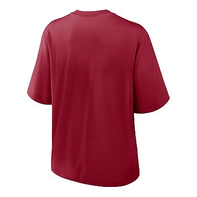 Women's Nike Cardinal Arkansas Razorbacks Boxy T-Shirt