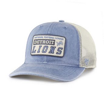 Men's '47 Blue Detroit Lions Canteen Relaxed Trucker Adjustable Hat