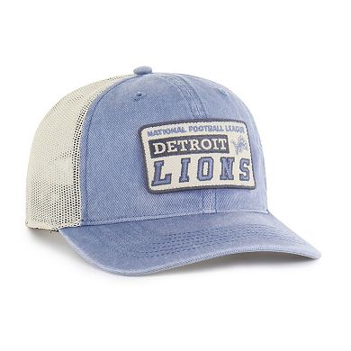 Men's '47 Blue Detroit Lions Canteen Relaxed Trucker Adjustable Hat