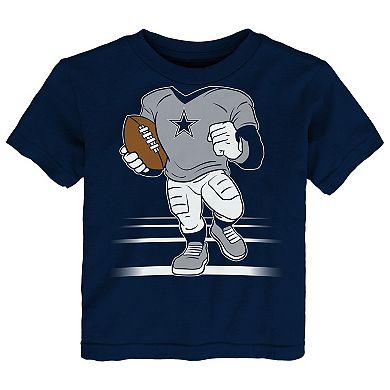 Toddler Outerstuff Navy Dallas Cowboys Game Fit T-Shirt