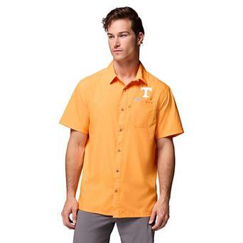 Men's Columbia Tennessee Orange Tennessee Volunteers Slack Tide Camp Button-Up Shirt