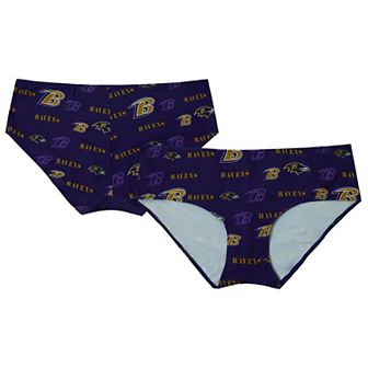 Women's Concepts Sport Purple Baltimore Ravens Mosaic Allover Print Knit Panty