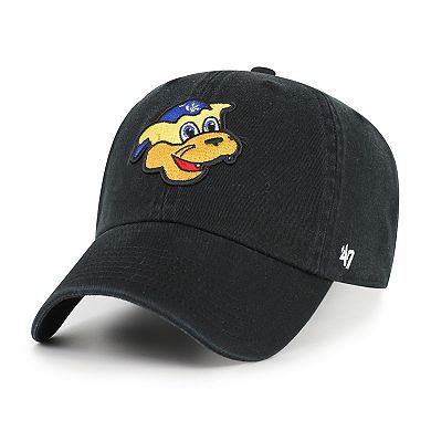 Youth '47 Black Kentucky Wildcats Clean Up Adjustable Hat