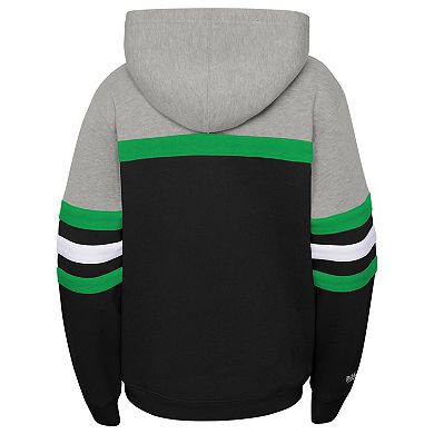 Youth Mitchell & Ness Black Philadelphia Eagles Throwback Head Coach Pullover Hoodie