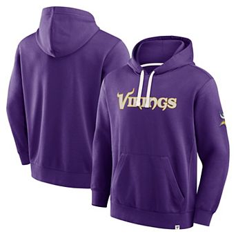 Men's Fanatics Purple Minnesota Vikings New Horizons Heritage Pullover Hoodie