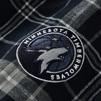 Men's Concepts Sport Navy/Gray Minnesota Timberwolves Ultimate Plaid Flannel Pants