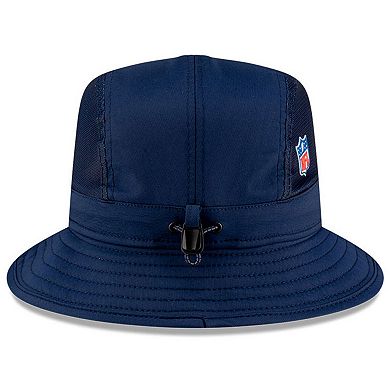 Men's New Era Navy Dallas Cowboys 2025 Sideline Bucket Hat