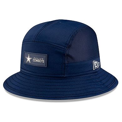 Men's New Era Navy Dallas Cowboys 2025 Sideline Bucket Hat