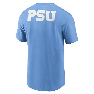 Men's Nike Valor Blue Penn State Nittany Lions Record Shattered 2-Hit T-Shirt
