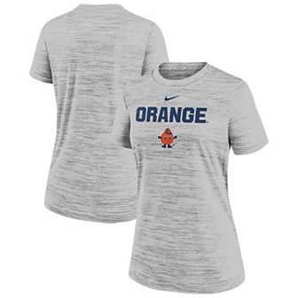 Women's Nike Gray Syracuse Orange Velocity Dri-FIT T-Shirt