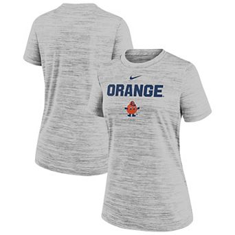 Women's Nike Gray Syracuse Orange Velocity Dri-FIT T-Shirt