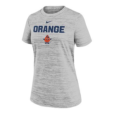 Women's Nike Gray Syracuse Orange Velocity Dri-FIT T-Shirt