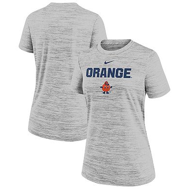 Women's Nike Gray Syracuse Orange Velocity Dri-FIT T-Shirt