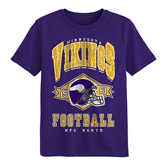 Preschool Outerstuff Purple Minnesota Vikings Kick Off T-Shirt