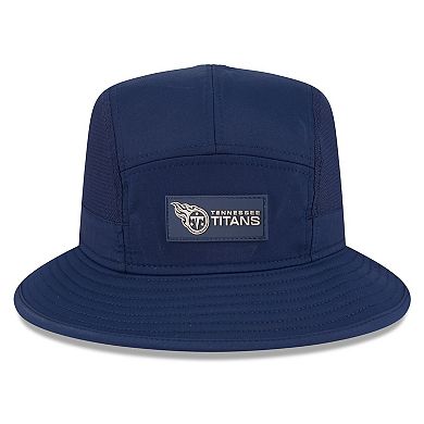 Men's New Era Navy Tennessee Titans 2025 Sideline Bucket Hat