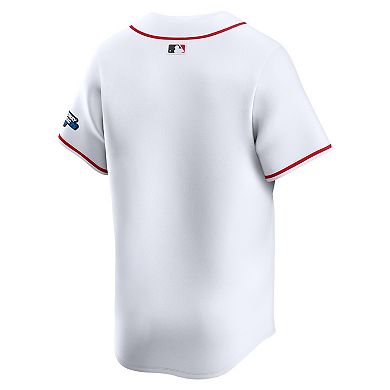Men's Nike White Cincinnati Reds 2025 MLB Speedway Classic Home Limited Jersey