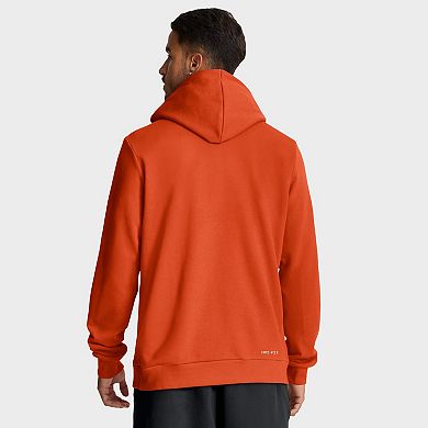 Men's Nike Orange Clemson Tigers 2025 Sideline Standard Issue Dri-FIT Hoodie