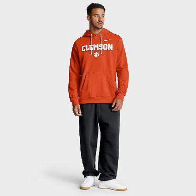 Men's Nike Orange Clemson Tigers 2025 Sideline Standard Issue Dri-FIT Hoodie