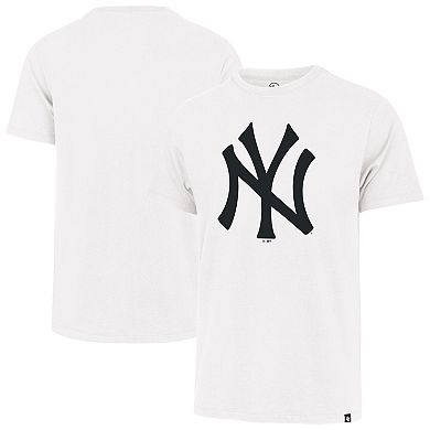 Men's '47 White New York Yankees Imprint Franklin T-Shirt
