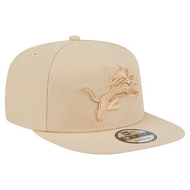 Men's New Era Light Beige Detroit Lions Color Pack A-Frame 9FIFTY Snapback Hat