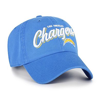 Women's '47 Powder Blue Los Angeles Chargers Ariana Clean Up Adjustable Hat
