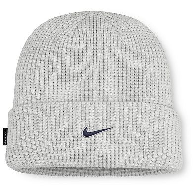 Men Nike Gray Auburn Tigers 2025 On-Field Utility Cuffed Knit Hat