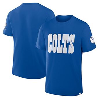 Men's Fanatics Royal Indianapolis Colts Elevated Classic Legacy T-Shirt