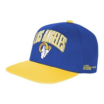Youth Outerstuff Royal Los Angeles Rams Essentials Adjustable Hat