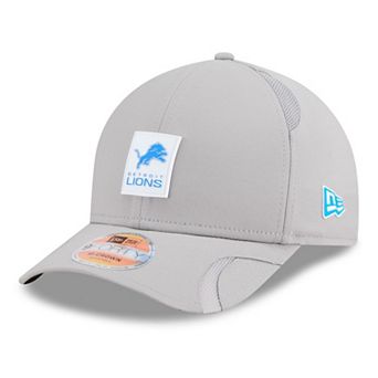 Men's New Era Gray Detroit Lions 2025 Sideline M-Crown 9FORTY Adjustable Hat