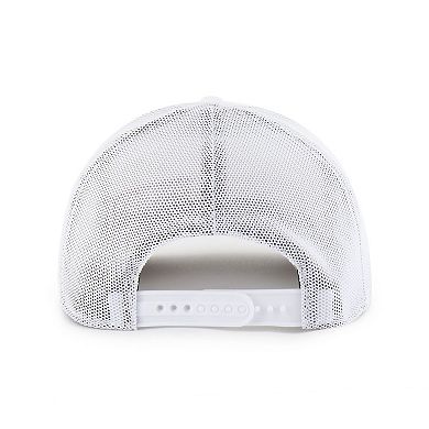 Men's '47 White San Francisco Giants Rangefinder brrr Trucker Adjustable Hat