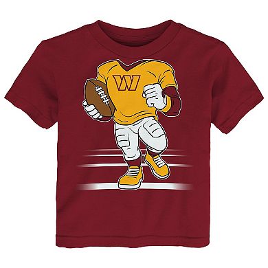 Toddler Outerstuff Burgundy Washington Commanders Game Fit T-Shirt