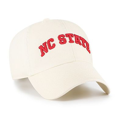 Men's '47 Sand NC State Wolfpack Clean Up Adjustable Hat