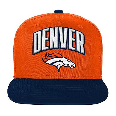 Youth Outerstuff Orange Denver Broncos Essentials Adjustable Hat
