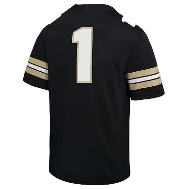 Youth Nike #1 Black Purdue Boilermakers Untouchable Replica Game Jersey