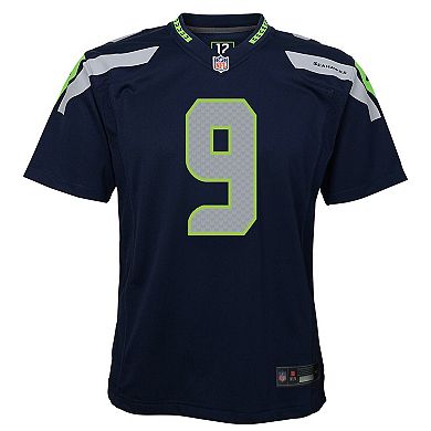 Youth Nike Kenneth Walker III College Navy Seattle Seahawks Team Game Jersey