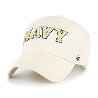 Men's '47 Sand Navy Midshipmen Clean Up Adjustable Hat