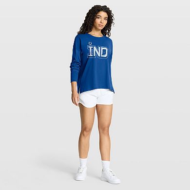 Women's Fanatics Royal Indianapolis Colts Hometown Legacy Long Sleeve T-Shirt