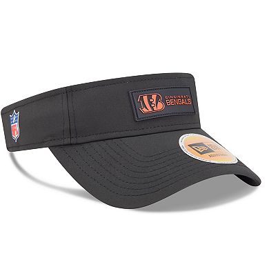 Men's New Era Black Cincinnati Bengals 2025 Sideline Visor