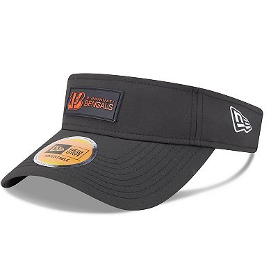 Men's New Era Black Cincinnati Bengals 2025 Sideline Visor