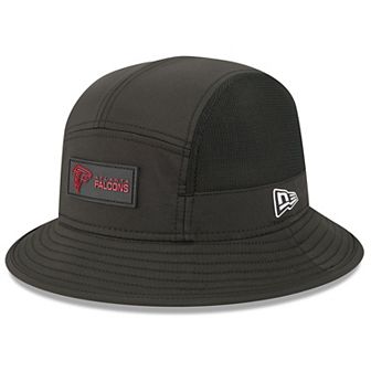 Men's New Era Black Atlanta Falcons 2025 Sideline Bucket Hat