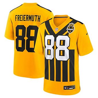 Men's Nike Pat Freiermuth Gold Pittsburgh Steelers Alternate 1933 Throwback Game Jersey