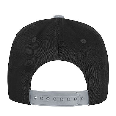 Youth Outerstuff Black Las Vegas Raiders True Retro Adjustable Hat