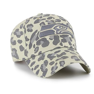 Women's '47 Gray Seattle Seahawks Bagheera Clean Up Adjustable Hat