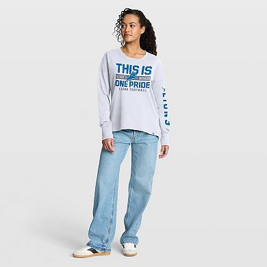 Women's Fanatics White Detroit Lions Hometown Legacy Long Sleeve T-Shirt
