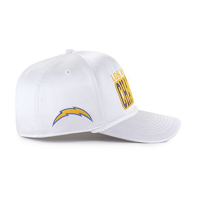 Women's '47 White Los Angeles Chargers Outspoken Hitch Adjustable Hat